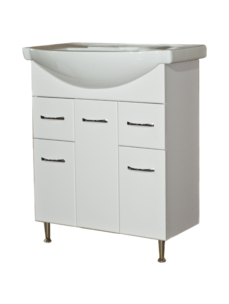 Тумба Элеганс под умывальник elegans 750 (2 ящ+3 дв.)